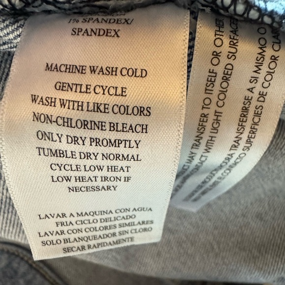 Calvin Klein High Rise Straight Leg Jeans 12 - Picture 11 of 11